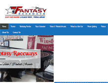 Tablet Screenshot of fantasyraceways.com